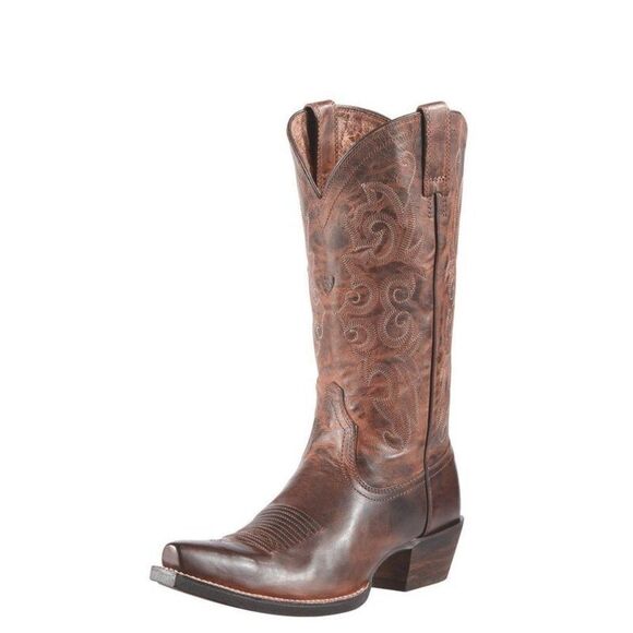 COPY - Ariat Alabama Western Brown Cowgirl Boots Womens Size 7B - Picture 2 of 15